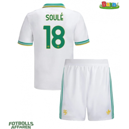 AS Roma Matias Soule #18 Tredjeställ Barn 2025-26 Kortärmad (+ Korta byxor)